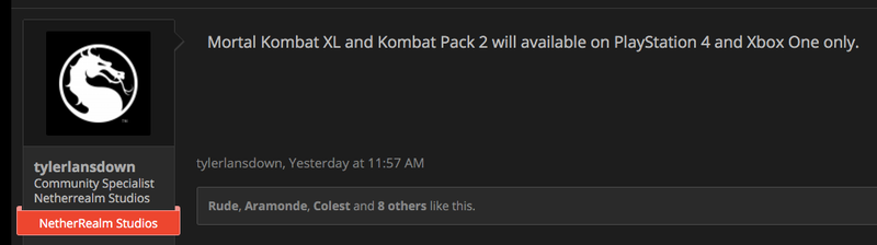 Illustration for article titled Mortal Kombat X's PC Players Are Getting the Shaft